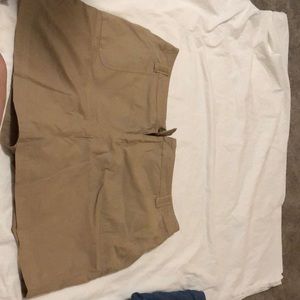 Tan skort women size 20